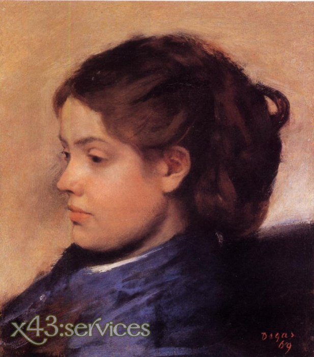 Edgar Degas - Emma Dobigny - zum Schließen ins Bild klicken